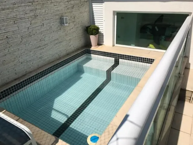 Cobertura à venda no Recreio dos Bandeirantes, Rio de Janeiro-RJ: 5 quartos, 3 suítes, 2 s
