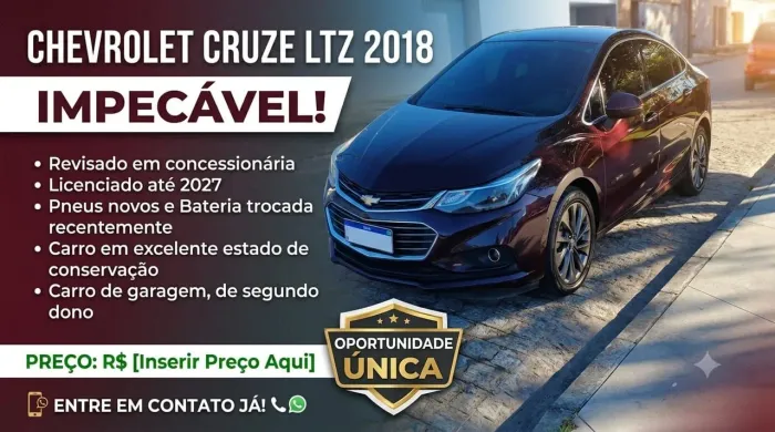 Chevrolet Cruze LTZ 1.4 16V Turbo Flex 4P Aut. 2018