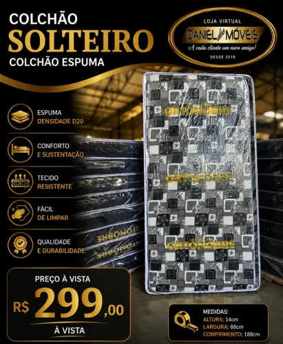 Colchão solteiro