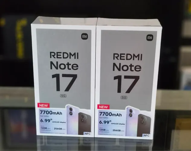 Xiaomi redmi note 17 5G NFC 256gb 6gb RAM global lacrado na caixa com garantia