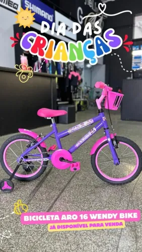 Bicicleta aro 16 para o dia das CRIANÇAS 