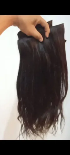 Vendo cabelo humano na tela
