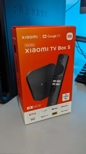 Xiaomi Tv Box S 4K Ultra HD - 2a Gen - Novo na caixa