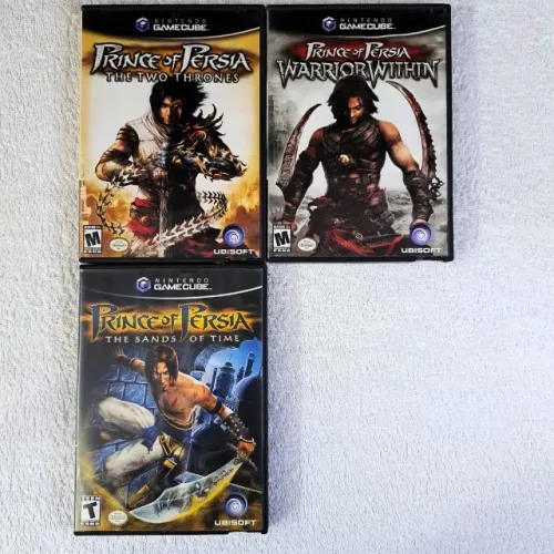 Trilogia Prince of Persia Completa Americana Nintendo Gamecube. Sands of Time 