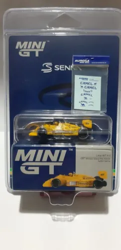 MINI GT - Lotus 99T Ayrton Senna #12 - 1987 F1 Monaco GP Winner (1088)