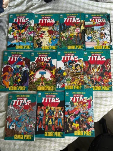 Lendas do Universo DC Novos Titãs George Perez (vol. 1 a 11)