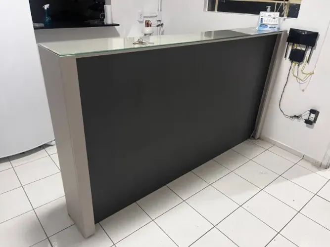 Balcão para recepção