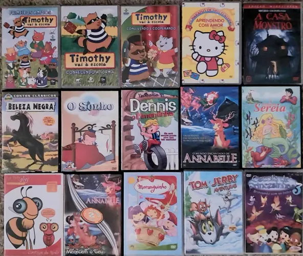 Dvds infantis 
