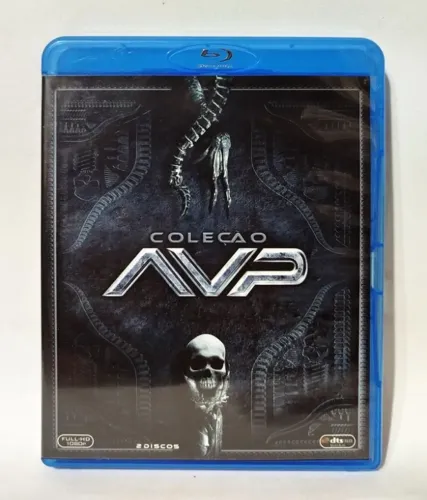 Coleção AVP - Alien VS Predador - Blu-ray Original, Raro