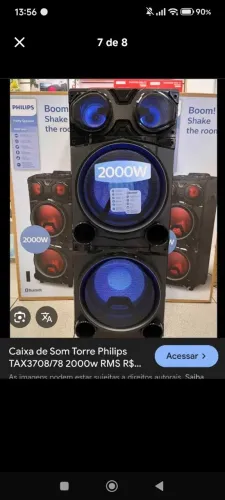 Caixa Torre Philips 