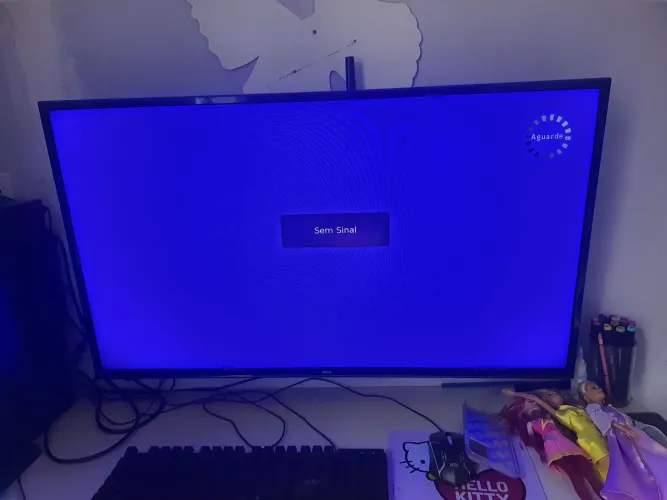 Televisão 42 polegadas, não é smart