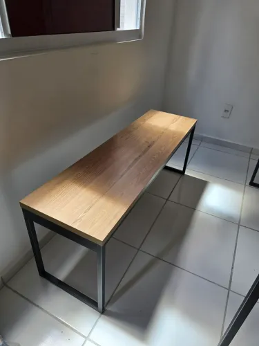 Banco estilo industrial 1,2m
