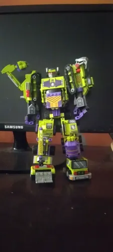 Blocos de montar- Devastator/ transformers