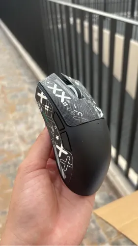 Mouse Gamer Sem Fio Attack Shark X11 RGB + Base Dock