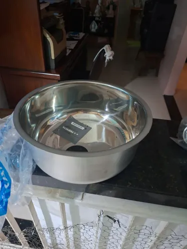 Cuba redonda inox nova