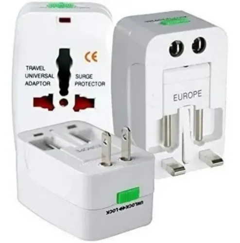 Adaptador de Tomada Universal Europa Ásia Portugal França