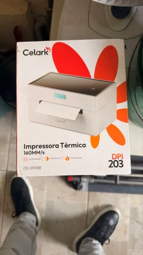 Impressora térmica 160 mm/s velar