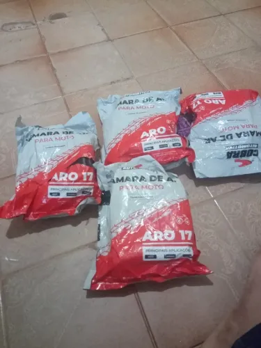 Vendo câmera de ar de moto aro 17 para nós ou outras motos