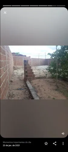 Vendo lote todo murado