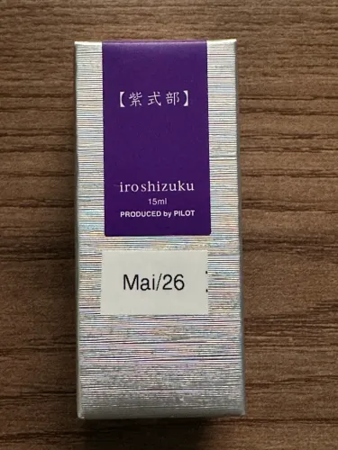 Tinta para caneta tinteiro Pilot Iroshizuku Murasaki-Shikibu
