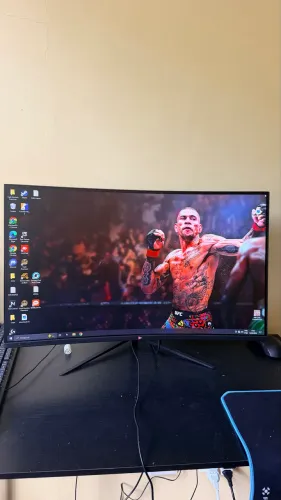 Monitor gamer 27 pol tela curva