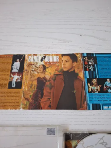 CD SANDY JUNIOR COM ENCAARTE ORIGINAL