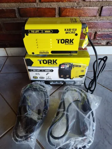 Aparelho Máquina Solda Inversora 150a Mma Tig Lift 220v Tork