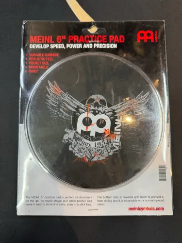 Pad de estudo Meinl Jawbreaker 6 polegadas 