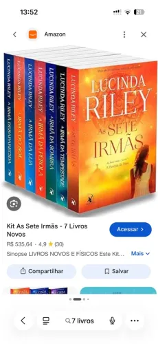 Kit as sete irmãs - 7 livros novos