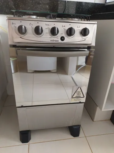 Fogão 4 bocas com forno Atlas Mônaco