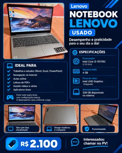notebook LENOVO