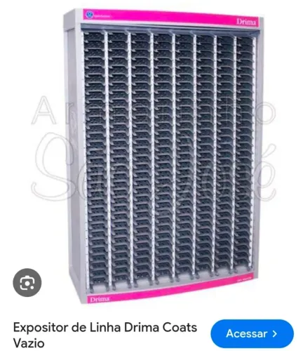 Expositor linhas loja