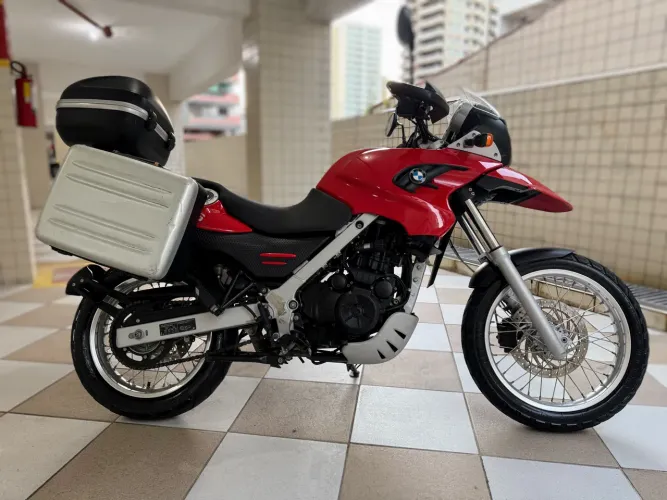BMW G650GS 2011 | 12.000 KM | Baú + Laterais | Revisada | Impecável