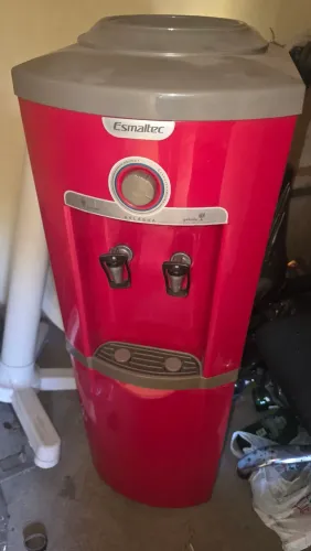 Bebedouro De Água Esmaltec Vermelho