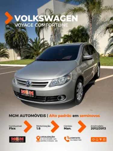 Volkswagen Voyage Comf/highli. 1.6 MI T.flex 8V 4P 2013