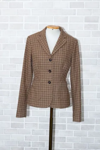 Blazer Clássico Xadrez de Lã Gant