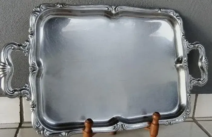 Bandeja  em aço inox -  