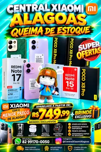 Xiaomi Poco X8 Pro Max 5G, Poco X7 Pro 5G, Poco F9 Pro 5G e Diversos Modelos Disponíveis