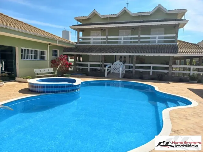 Chácara para Venda, Horizonte Azul Condominio, 7 dormitórios, 1 suíte, 6 banheiros, 10 vag
