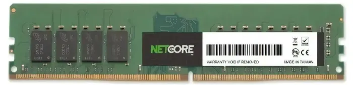 lote de 06 Memória DDR3 4GB 1333MHz Netcore 34096 DIMM Desktop PC3-12800 1.5V