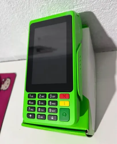 Máquina Smart com aproximação e impressão de comprovante 
