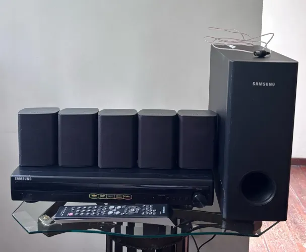 Home Theater Samsung HT-Z110 5.1 Completo e Original ? 300 W