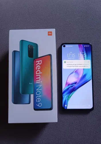 Celular Redmi Note 9 com 128GB