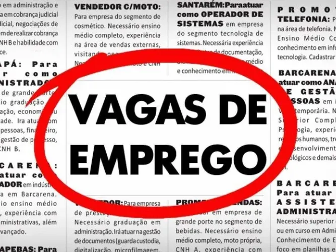 VAGA DE EMPREGO