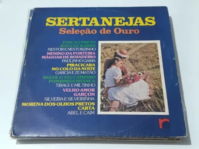 disco vinil lp Sertanejas Seleção de ouro 83