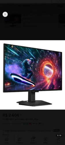 Monitor Samsung OLED g5 QHD odyssey