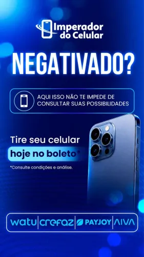 CELULAR NO BOLETO A PARTIR DE 250 