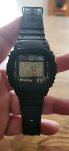 Rara edição limitada G-shock modelo DW 5600 copa do mundo de 94 nós EUA 