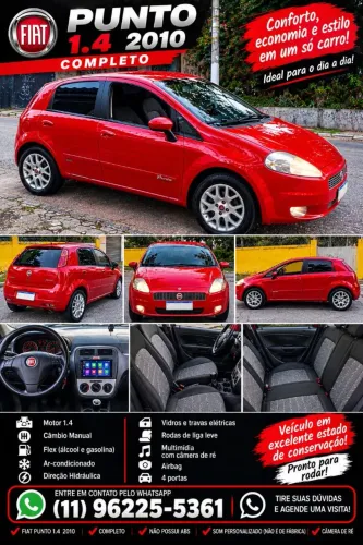 Fiat Punto ELX 1.4 Fire Flex 8V 5P 2010
