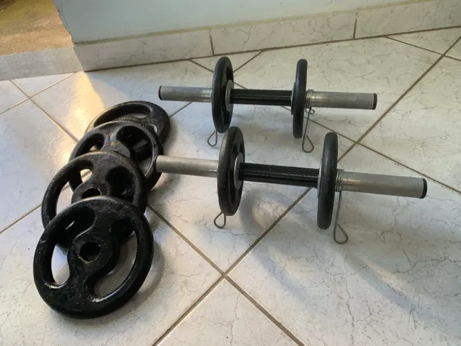 Pesos para exercícios físicos